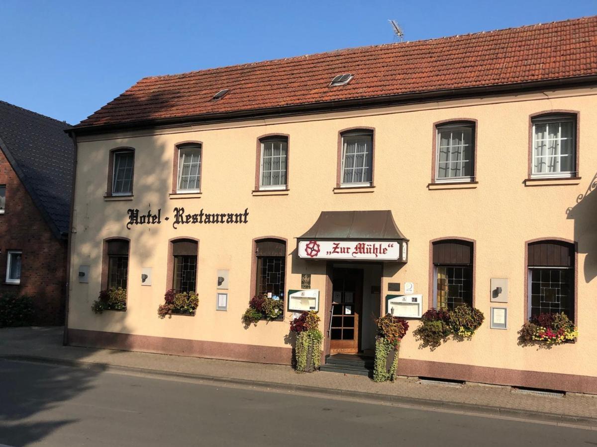 Hotel-Restaurant Zur Muehle Schermbeck Exterior foto